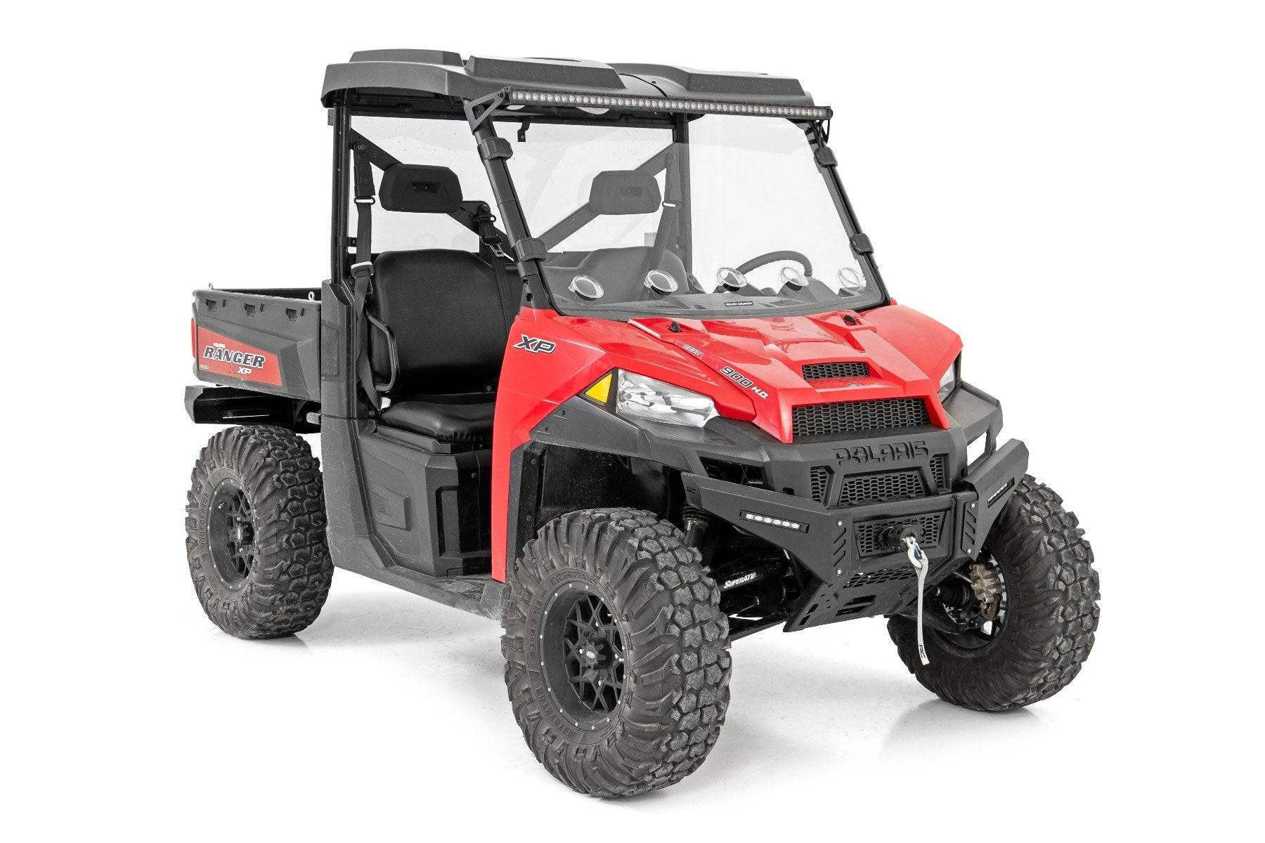 Rough Country Polaris Vented Windshield 16-18 Ranger 1000XP 13-20 900XP 98232010
