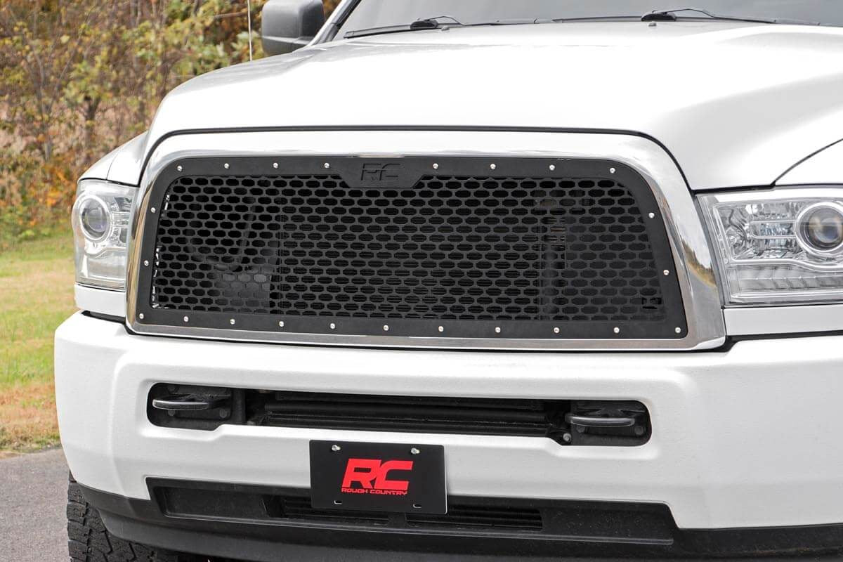Rough Country Mesh Grille RAM 2500/3500 2WD/4WD (2013-2018) Classic - 70150