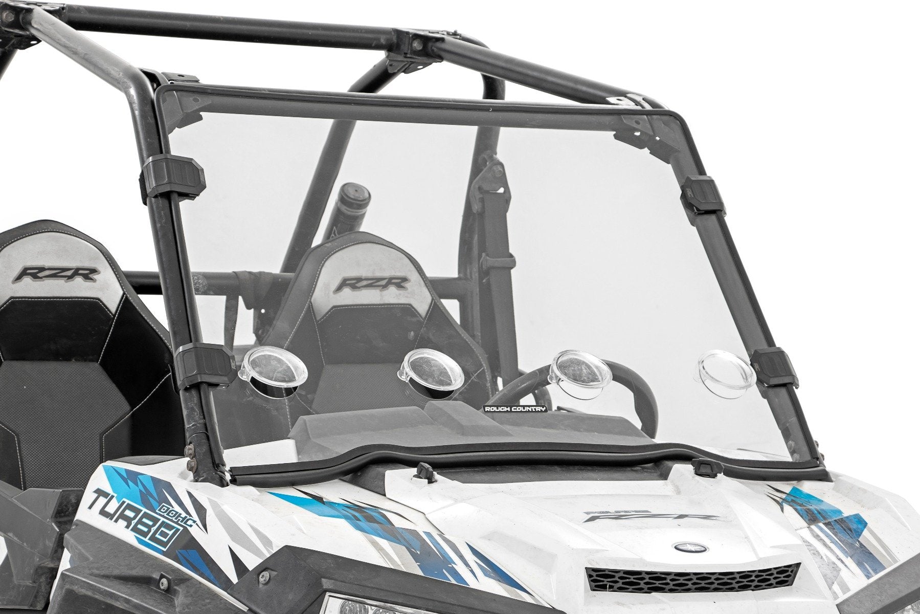 Rough Country Full Windshield Vented Scratch Resistant Polaris RZR XP 1000 98241810