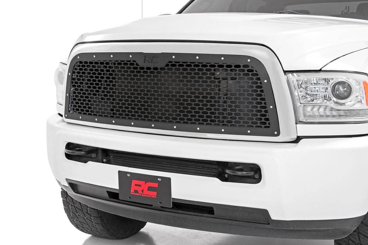 Rough Country Mesh Grille RAM 2500/3500 2WD/4WD (2013-2018) Classic - 70150