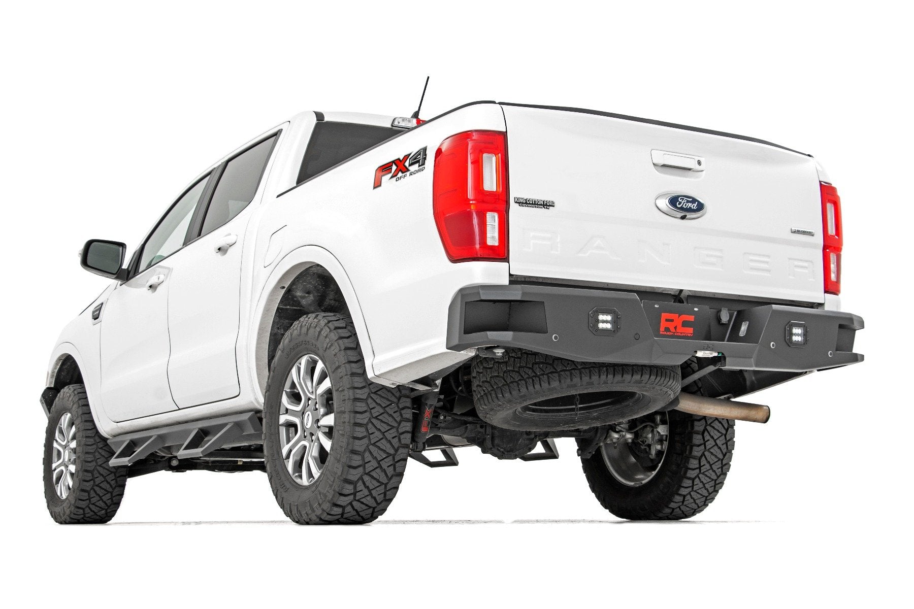 Rough Country Ford Heavy-Duty Rear LED Bumper 19-21 Ranger 10760