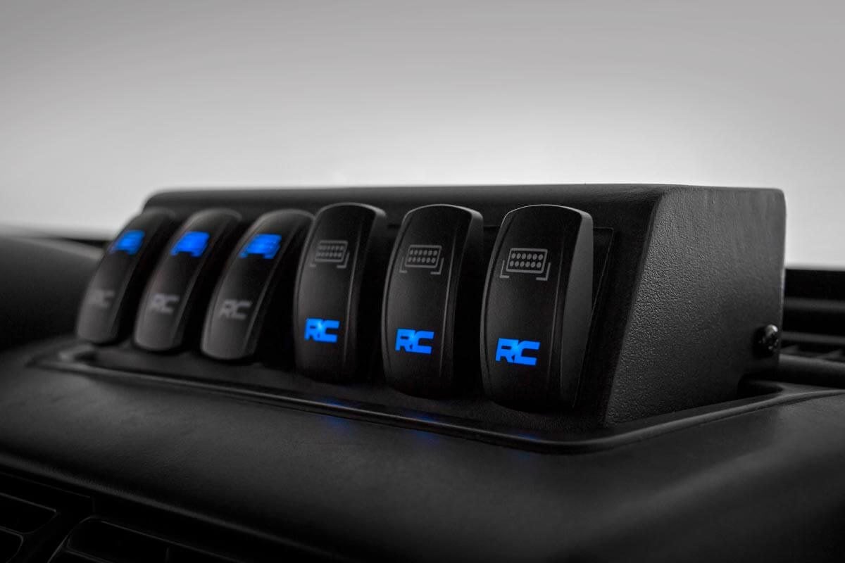 Rough Country MLC-6 Multiple Light Controller 97-06 Wrangler TJ 70956