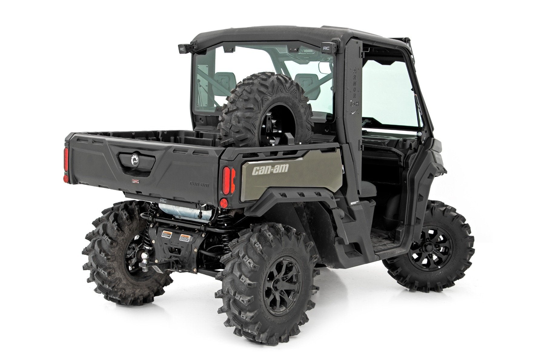 Side Mount Spare Tire Carrier Polaris Ranger/Can-Am Defender 93089