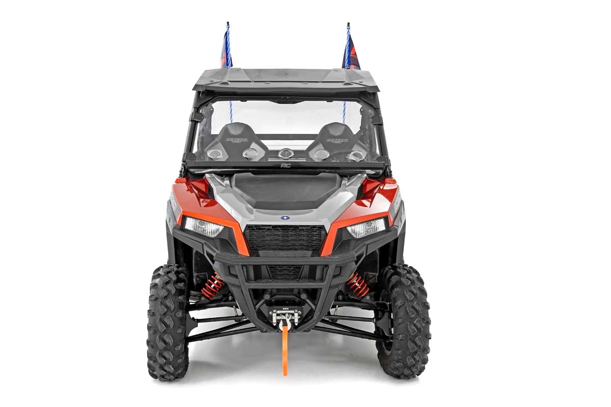 Rough Country Polaris LED Whip Light Bed Mount Kit 17-20 General/14-20 Range 93053