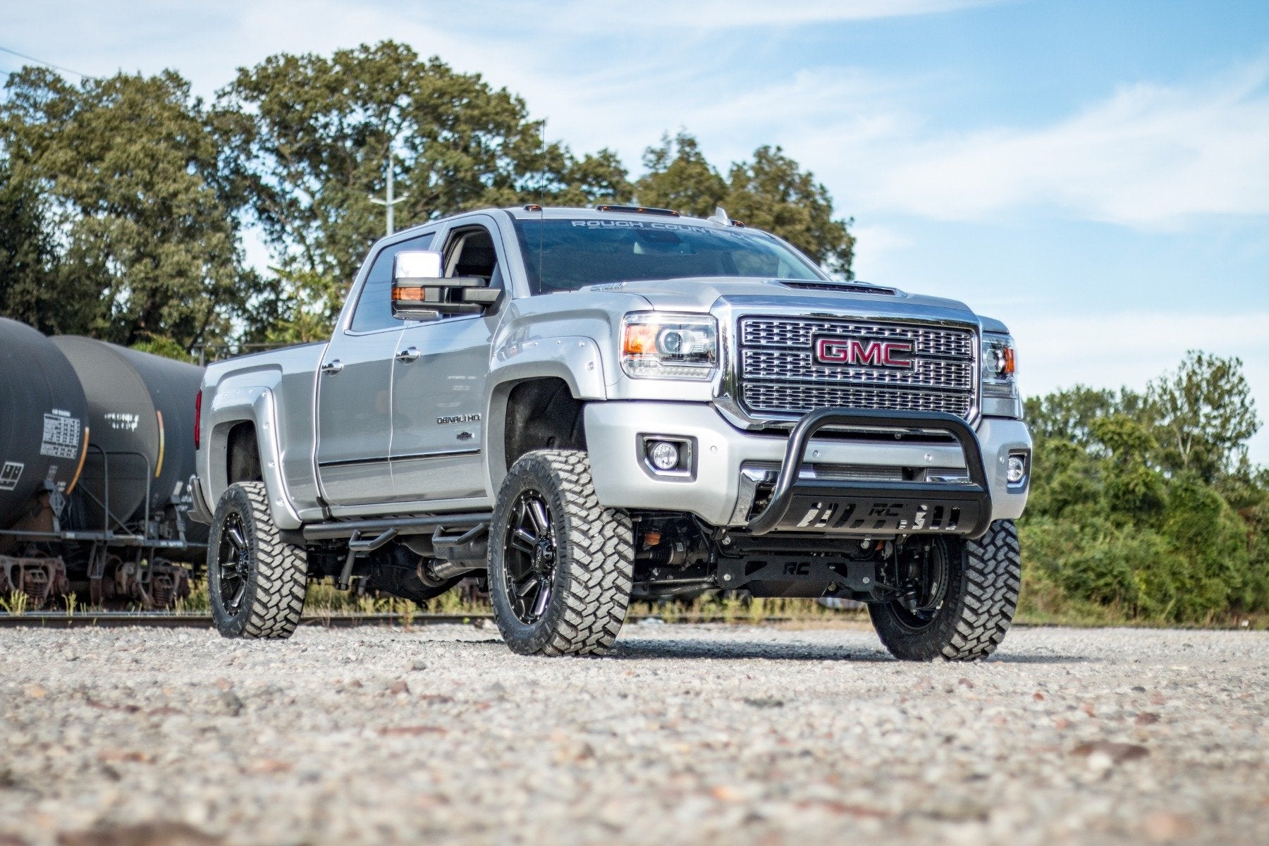 Rough Country 5" Lift Kit Torsion Drop Vertex Chevy/GMC 2500HD/3500HD 11-19 -2
