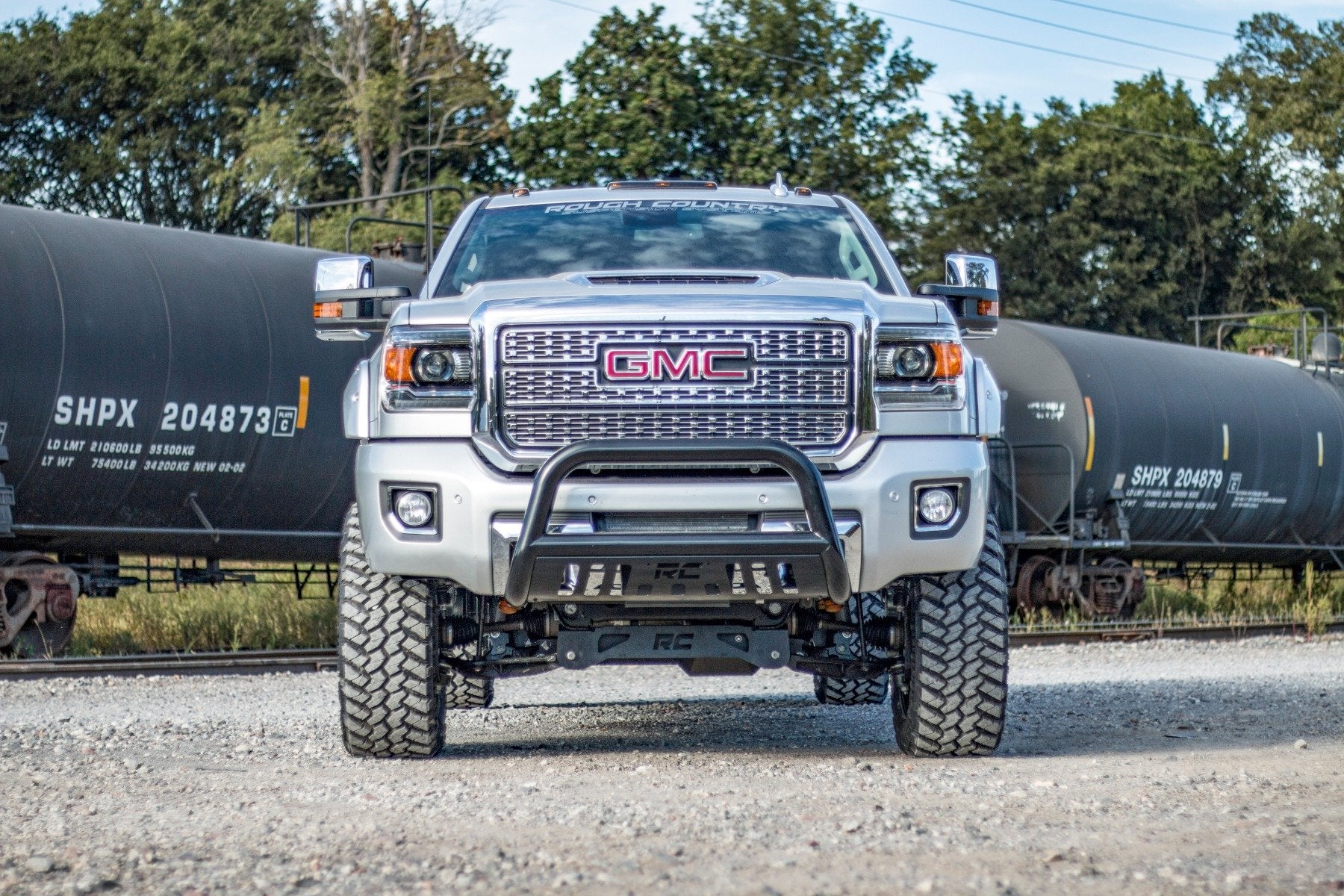 Rough Country 5"GM Torsion Bar Drop Suspension Lift Kit 11-19 2500HD/3500HD 10330
