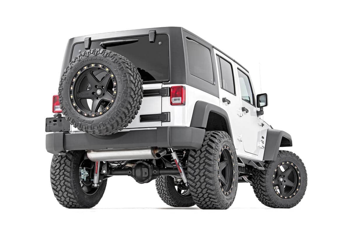 Jeep Contoured Drop Steps 07-18 Wrangler JK Unlimited 4-Door 90765B