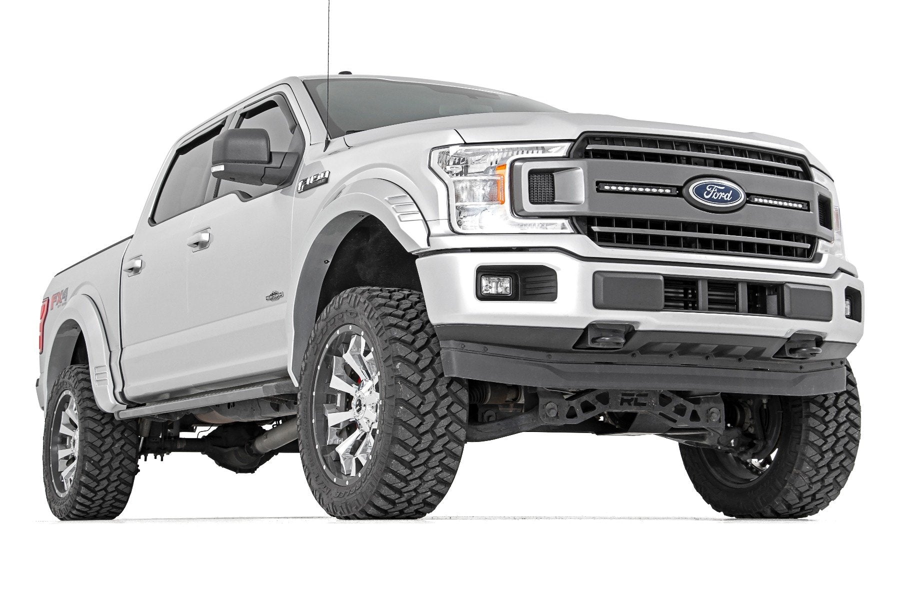 Rough Country SF1 Fender Flares YZ Oxford White for Ford F-150 2015-2017 F-F315110-YZ