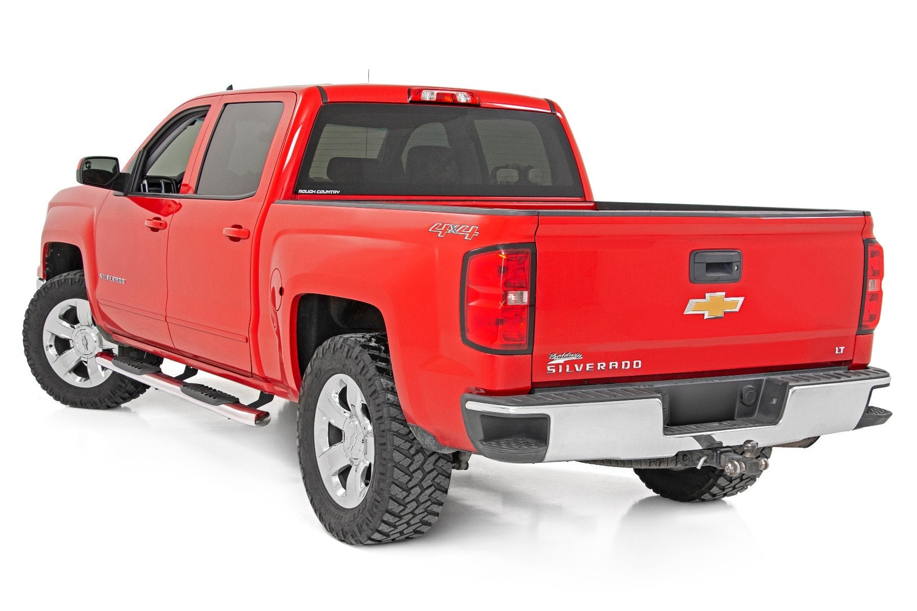 Rough Country GM SS Oval Nerf Bars 07-18 GM 1500 07-19 2500HD/3500 HD 19 21001S