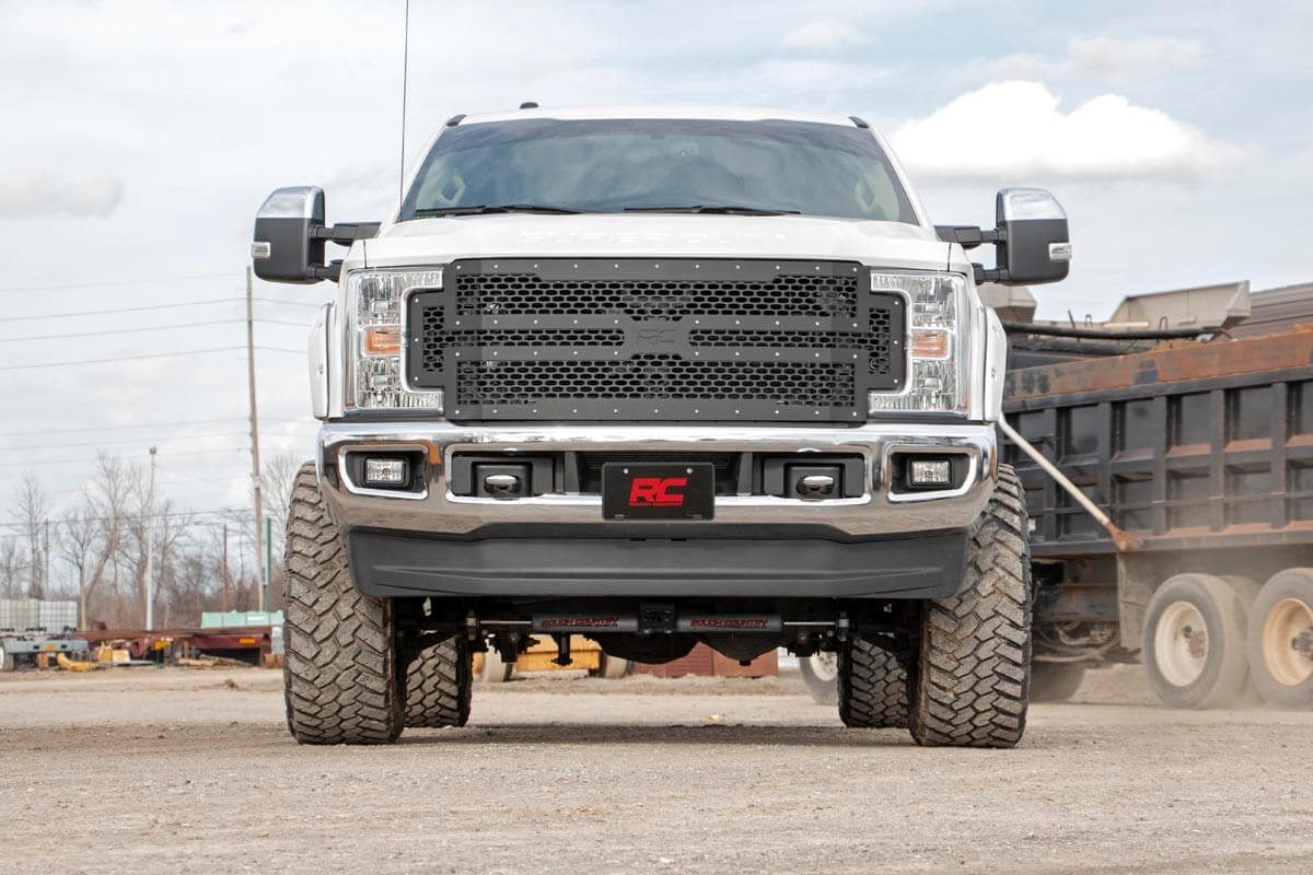 Rough Country Mesh Grille Ford F250/F350 Super Duty 2WD/4WD 2017-2019 - 70213