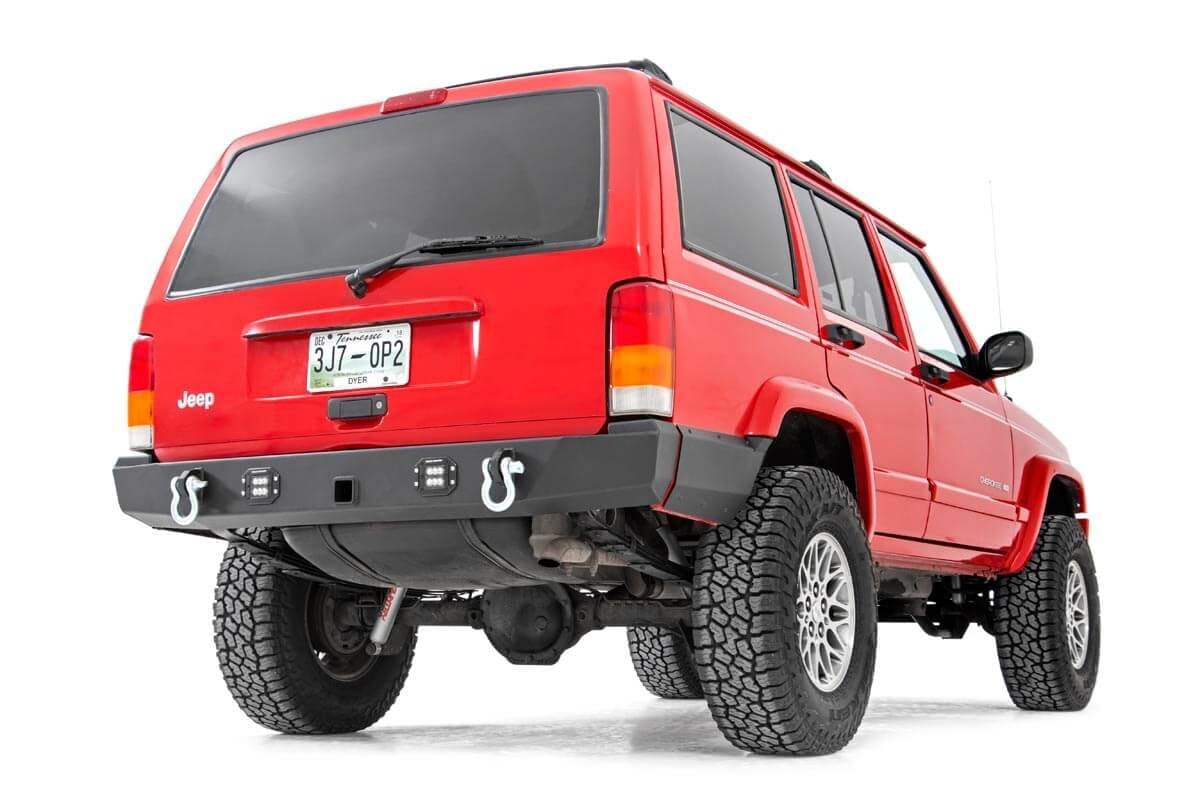 Rough Country Jeep R Lower Panel Armor Factory Flare 97-01 Cherokee XJ 10571