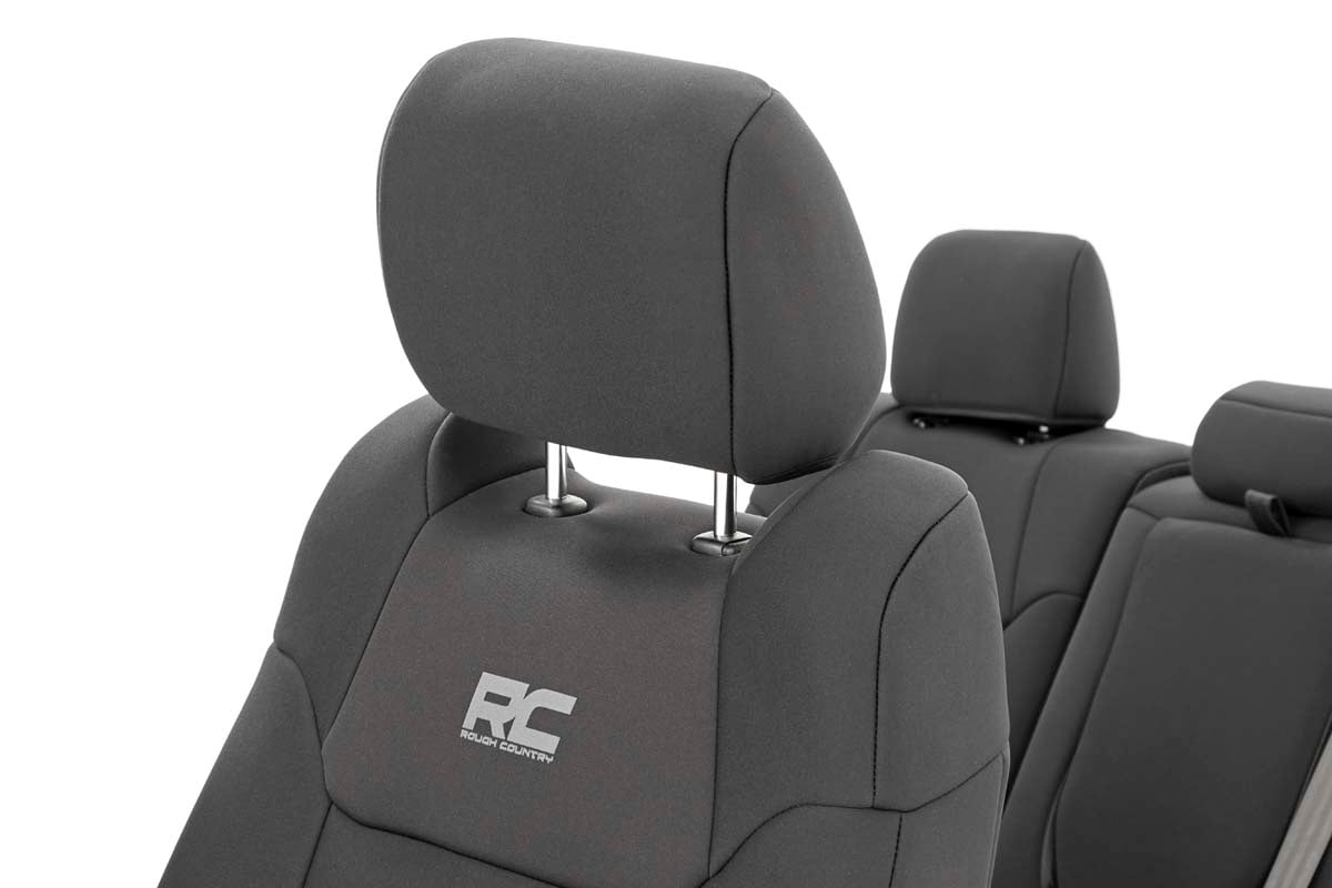 Toyota Neoprene Front/Rear Seat Covers 14-21 Tundra Crew Cab 91027A