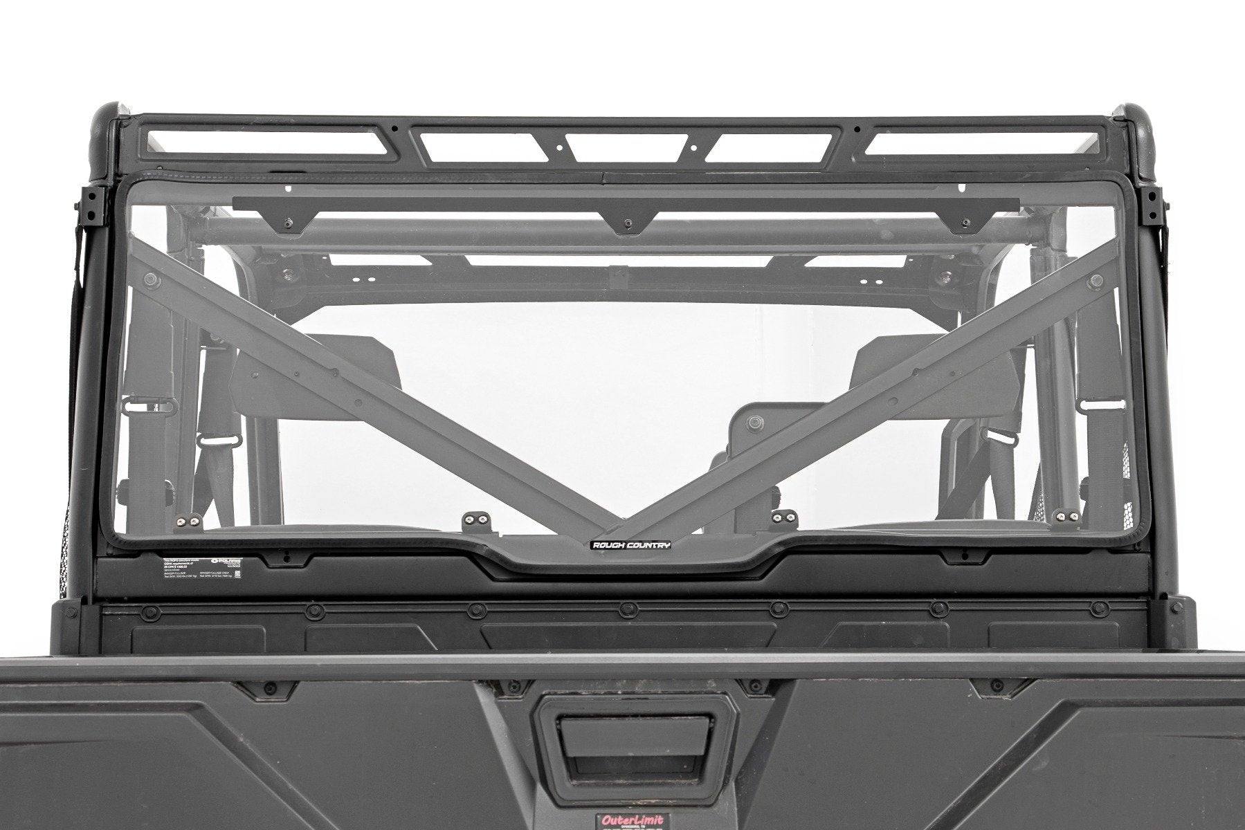Rough Country Polaris Rear Window 16-20 Ranger 1000XP 13-20 Ranger 900XP 98132012
