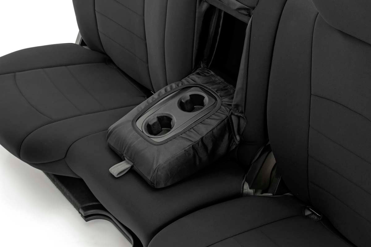 Rough Country Dodge Neoprene Front & Rear Seat Covers 09-18 Ram 1500 91029