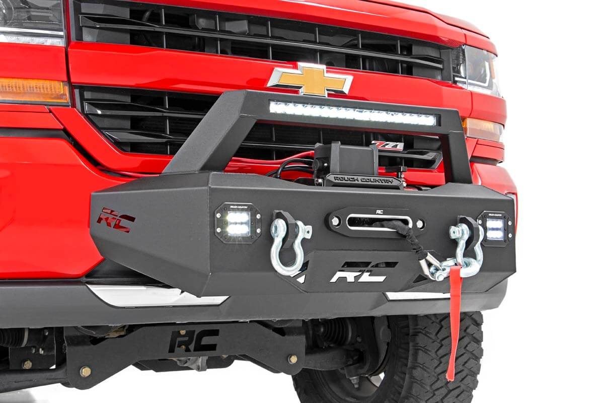 Rough Country EXO Winch Mount System 07-18 Chevrolet Silverado 1500 10761