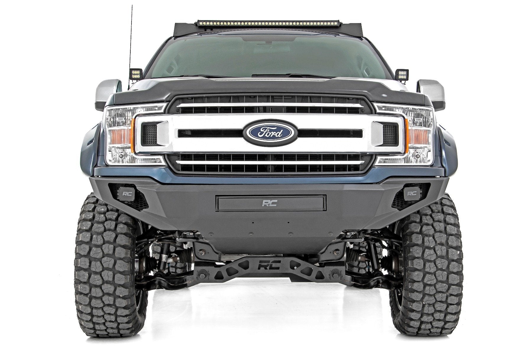Rough Country Ford Front High Clearance LED Bumper 18-20 F-150 10756A