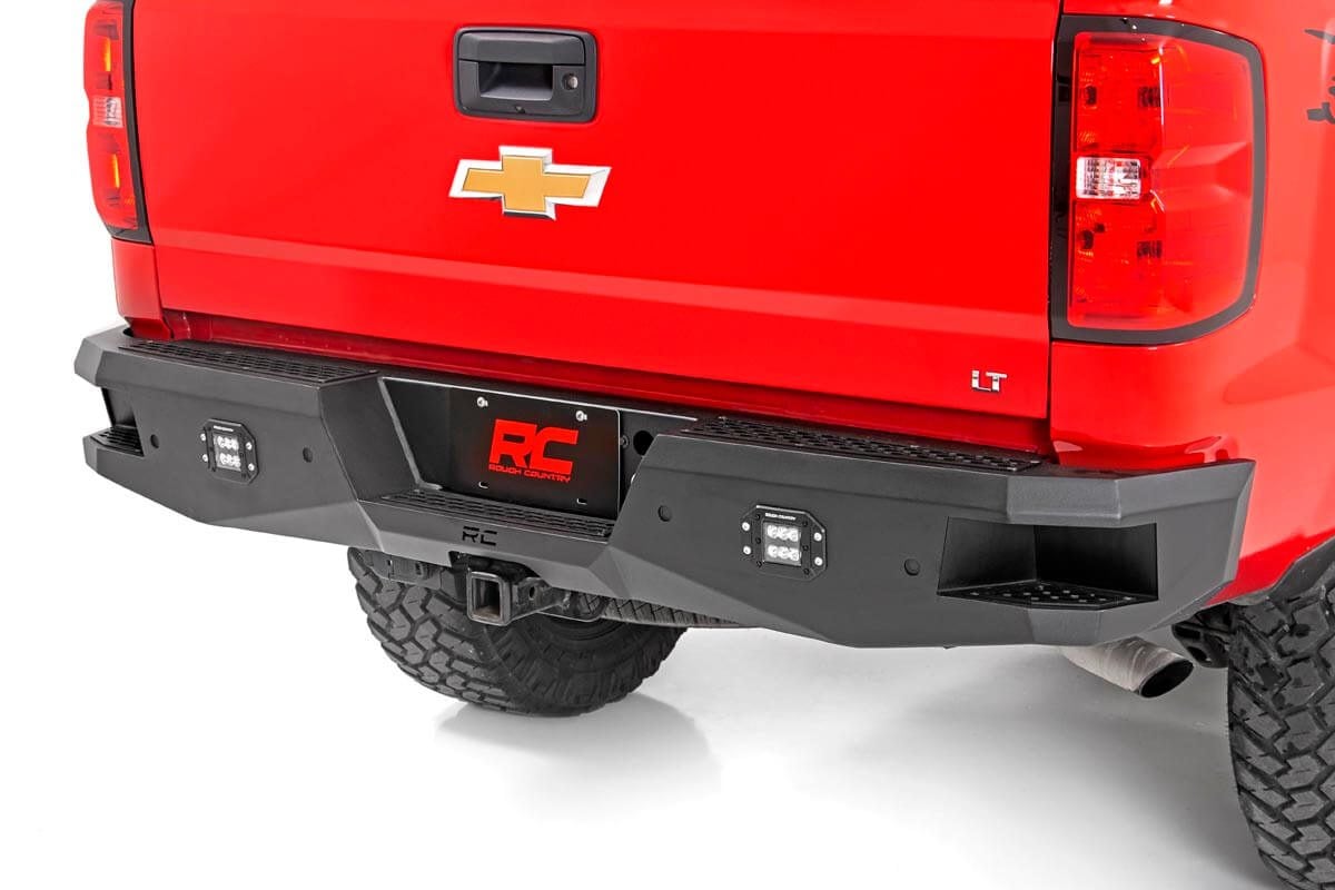 Rough Country Chevy 1500 Pickup Heavy Duty Rear LED Bumper 07-18 10773