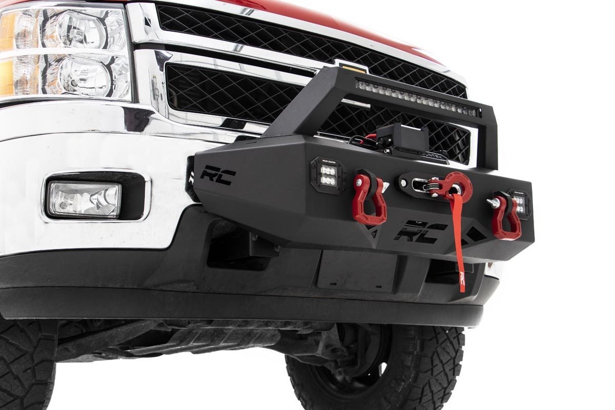 Rough Country EXO Winch Mount System 11-19 Chevrolet Silverado 2500/3500 10764