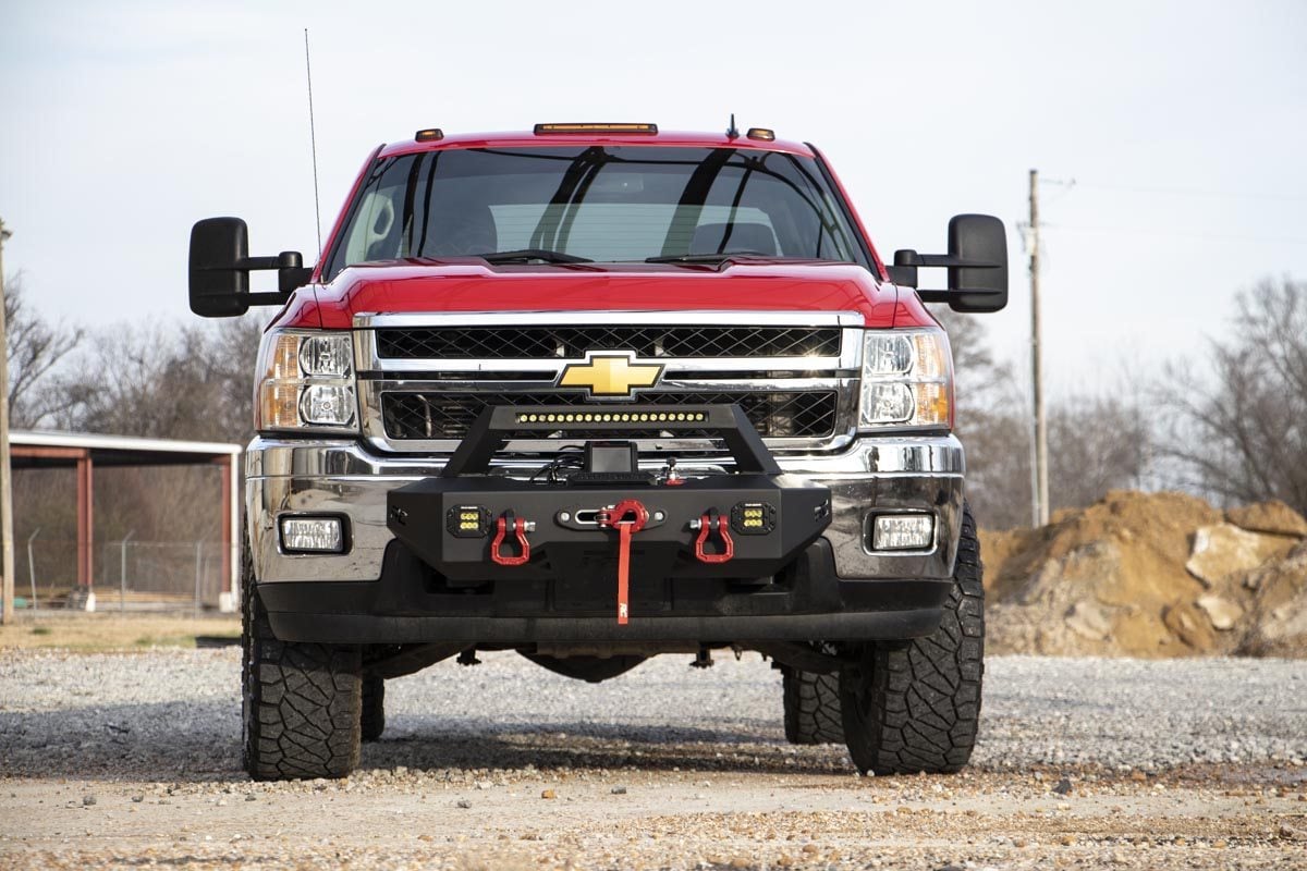 Rough Country EXO Winch Mount System 11-19 Chevrolet Silverado 2500/3500 10764