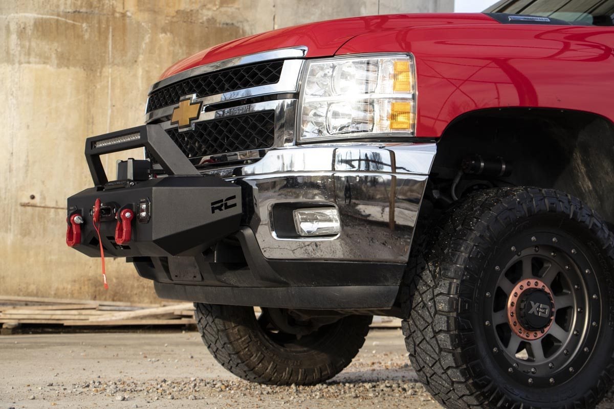 Rough Country EXO Winch Mount System 11-19 Chevrolet Silverado 2500/3500 10764