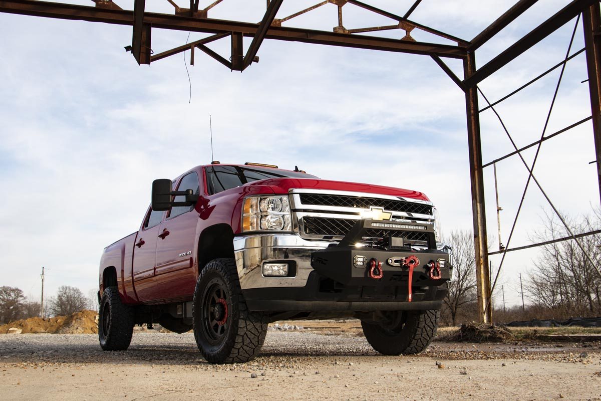 Rough Country EXO Winch Mount System 11-19 Chevrolet Silverado 2500/3500 10764