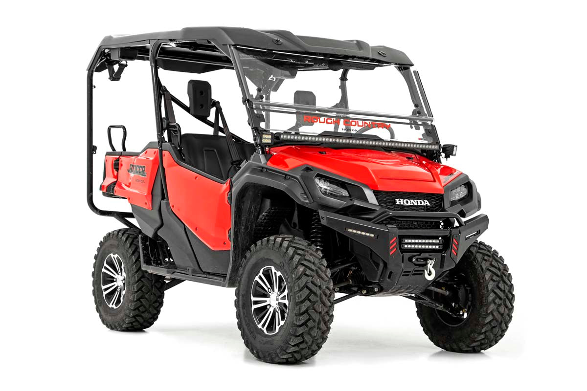 Rough Country 50" Single-Row Lower LED Kit BLK 16-20 Honda Pioneer 92014