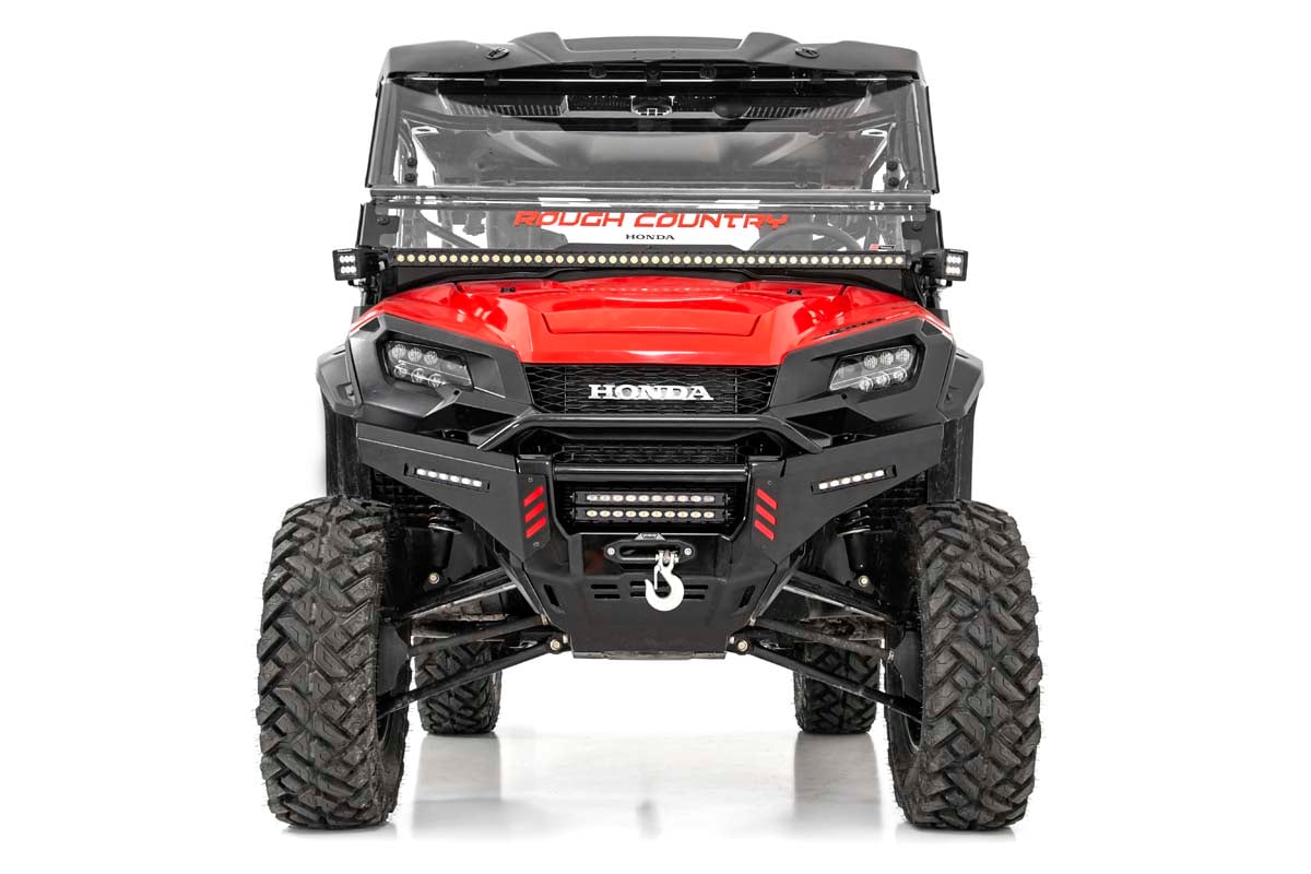 Rough Country Dual LED Cube Kit 2in Black Series w/White DRL 16-20 Pioneer 92011