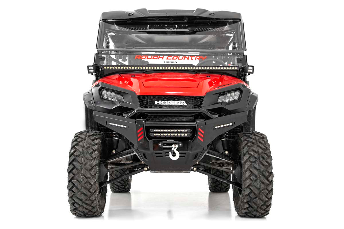 Rough Country Honda Pioneer Frt Bumper Panel 6" LED bar Factory Stinger 92025