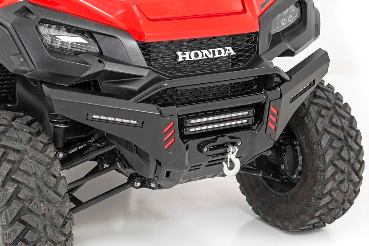 Rough Country Honda Pioneer Frt Bumper Panel 6" LED bar Factory Stinger 92025