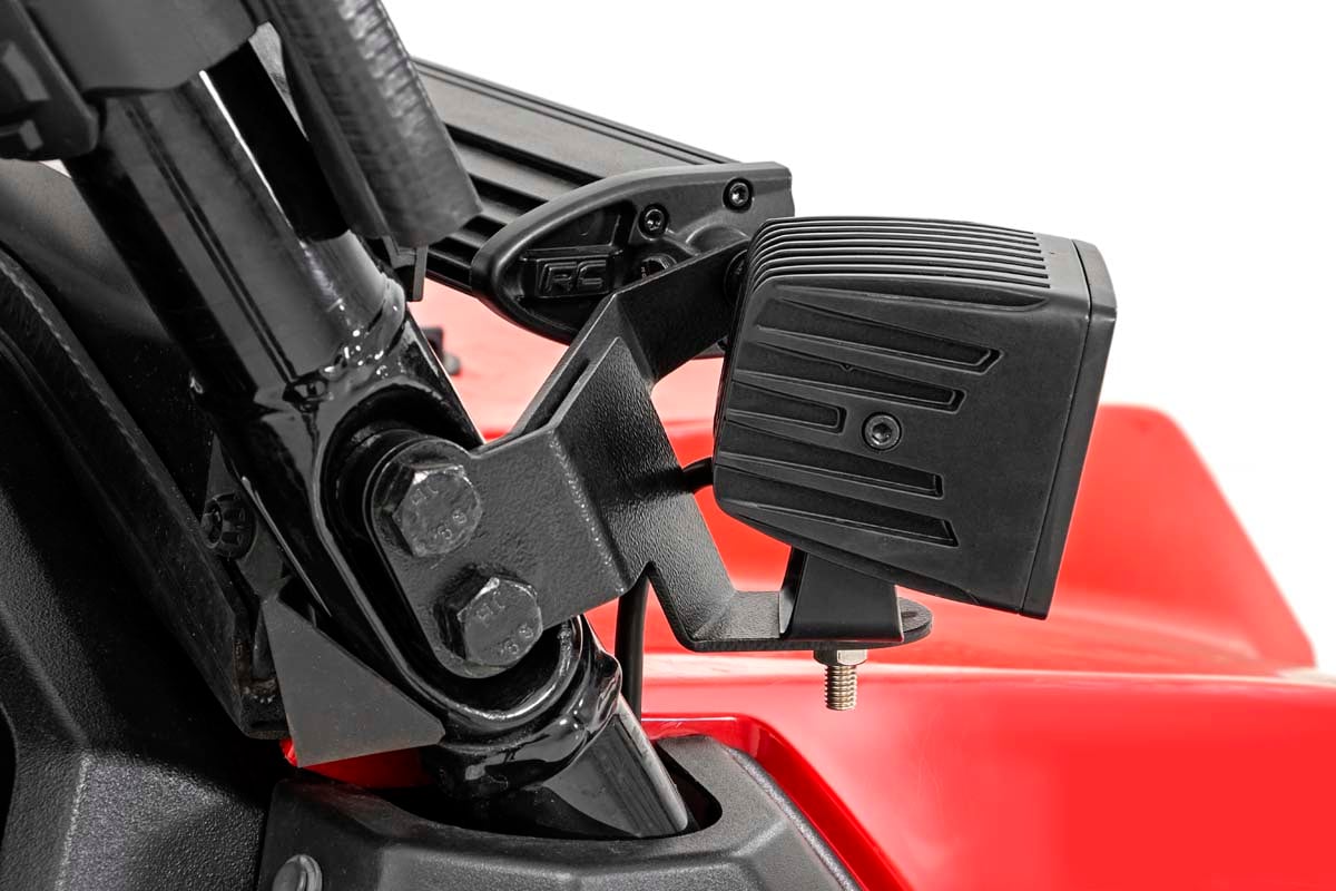 fits Honda Dual LED Cube Kit 2in Black Series 16-20 Pioneer 92009