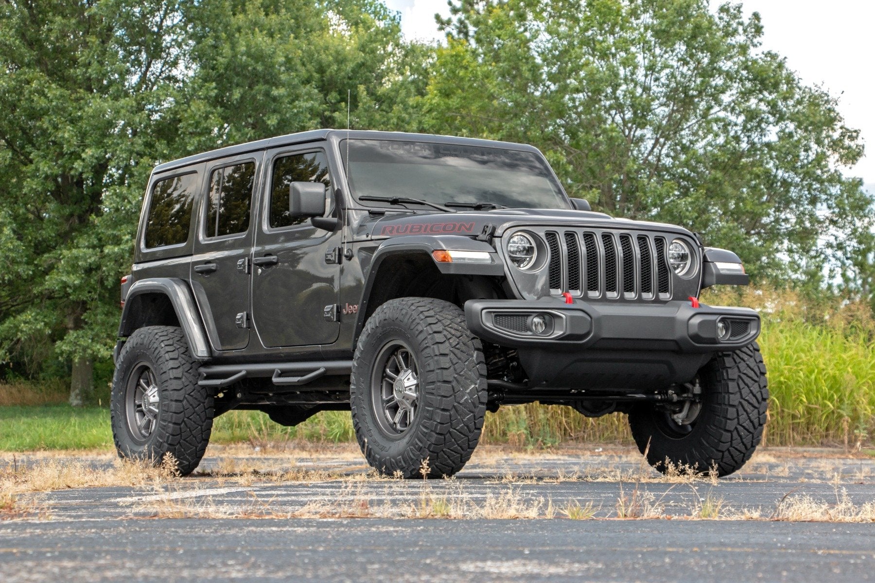 Rough Country 3.5" Lift Kit Adj Lower FR D/S M1 for Jeep Wrangler JLU 24-25 91640