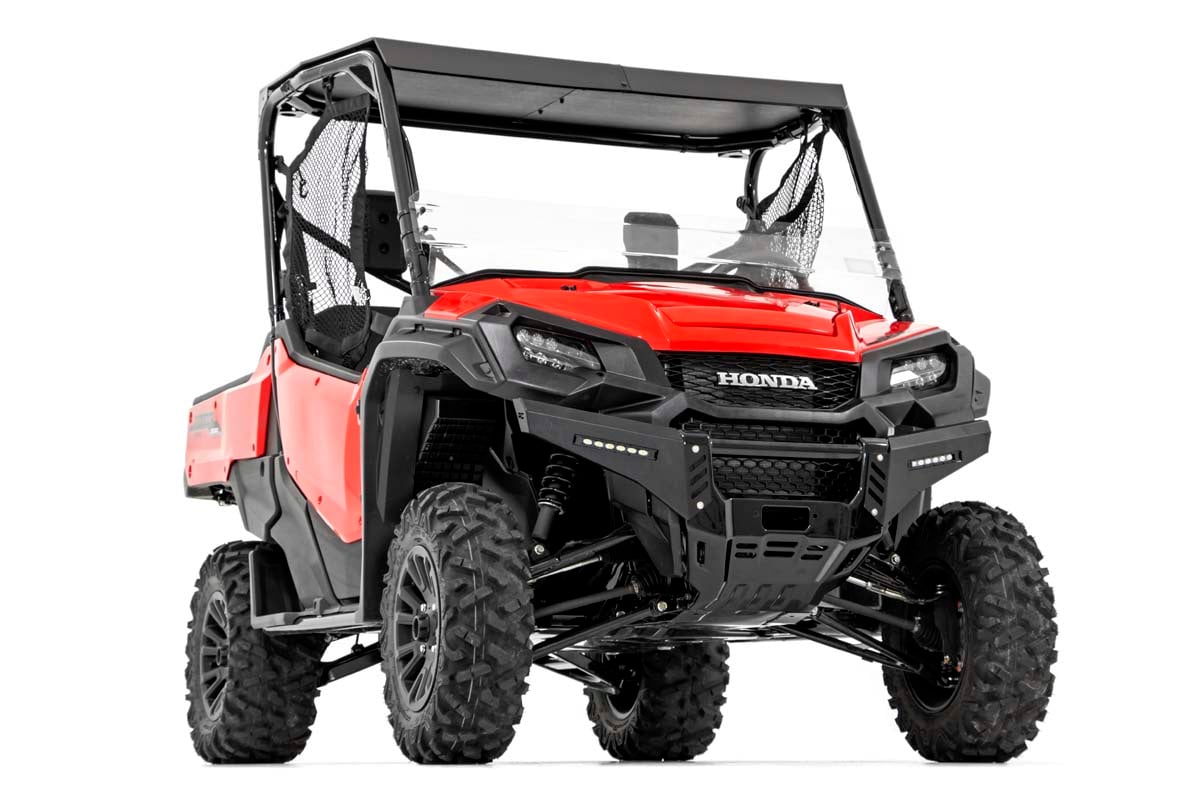 Rough Country Honda Front Bumper Panels 6" LED Light Bars 16-20 Pioneer 92023