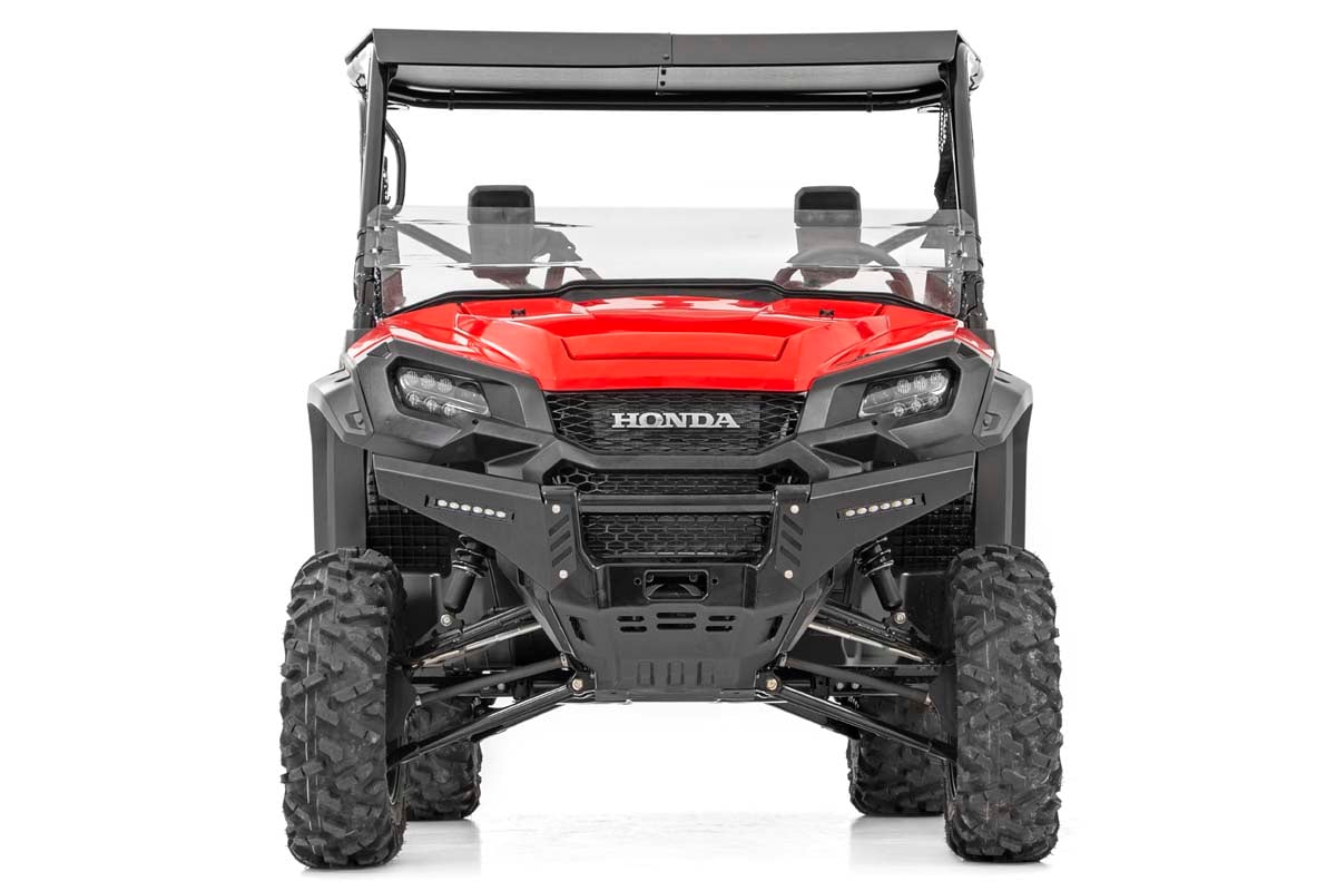 Rough Country Honda Front Bumper Panels 6" LED Light Bars 16-20 Pioneer 92023