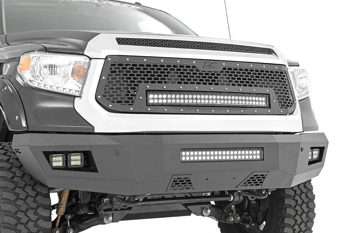 Toyota Heavy-Duty Front LED Bumper 14-20 Tundra 10777