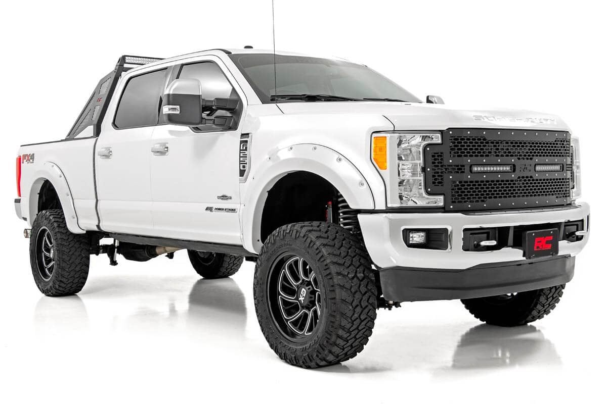 Rough Country Ford F250 Super Duty Frt 4.5"-6" Adjustabl Vertex Shocks 05-18 699004