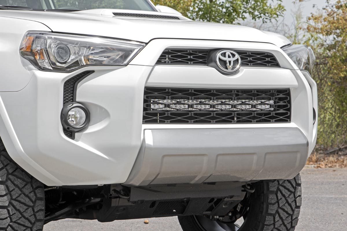 Rough Country 30in LED Grille Kit Black Series White DRL fits Toy 14-20 4-Runner 70787
