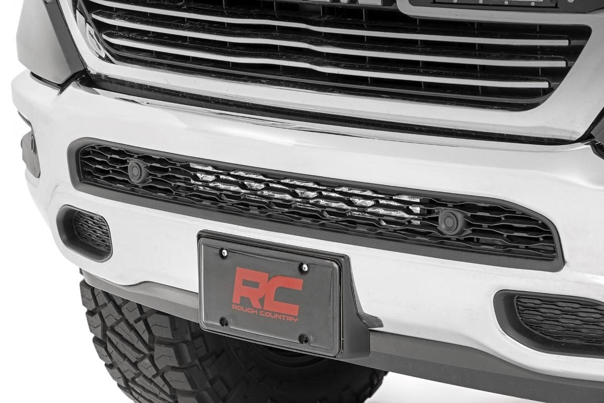 Rough Country Dodge 20" LED Bumper Kit Black Series White DRL 19-20 RAM 1500 70779DRL