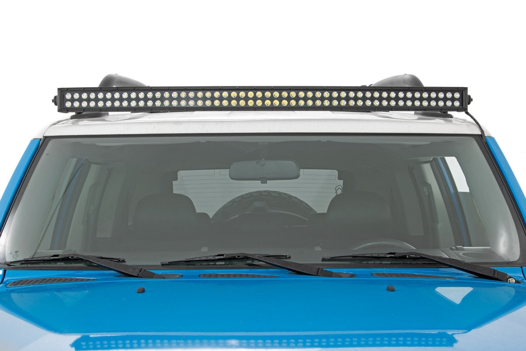 Rough Country 50 in Curved CREE LED Light Bar-Dual Row-23040 Lumens Black Series 72950BL