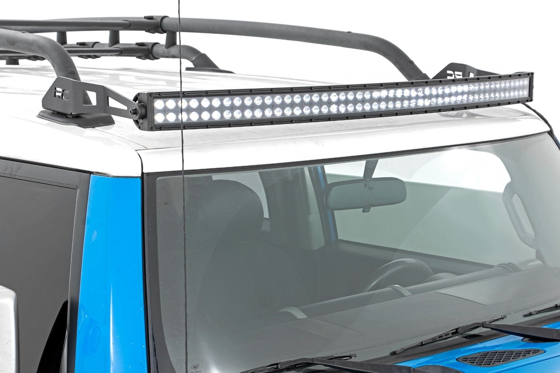 Rough Country 50 in Curved CREE LED Light Bar-Dual Row-23040 Lumens Black Series 72950BL