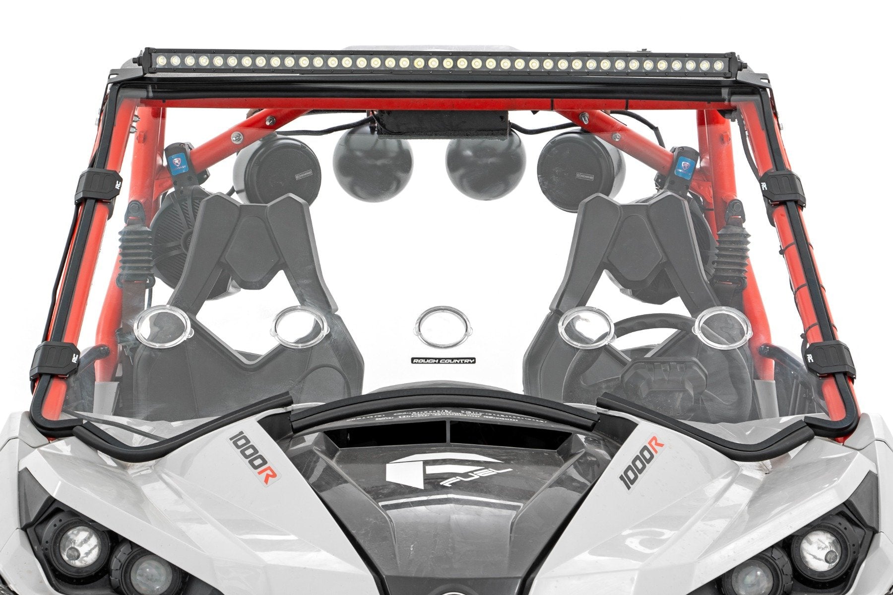 Rough Country LED Front Mount 40" Black Dual Can-Am Commander/Maverick 14-20 97038
