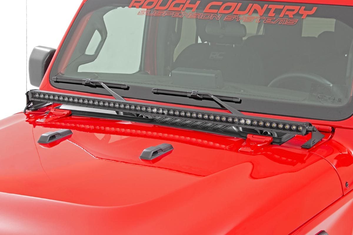Rough Country LED Cowl Light 50" Spectrum Jeep Wrangler/Gladiator JL/JT 18+ 80057