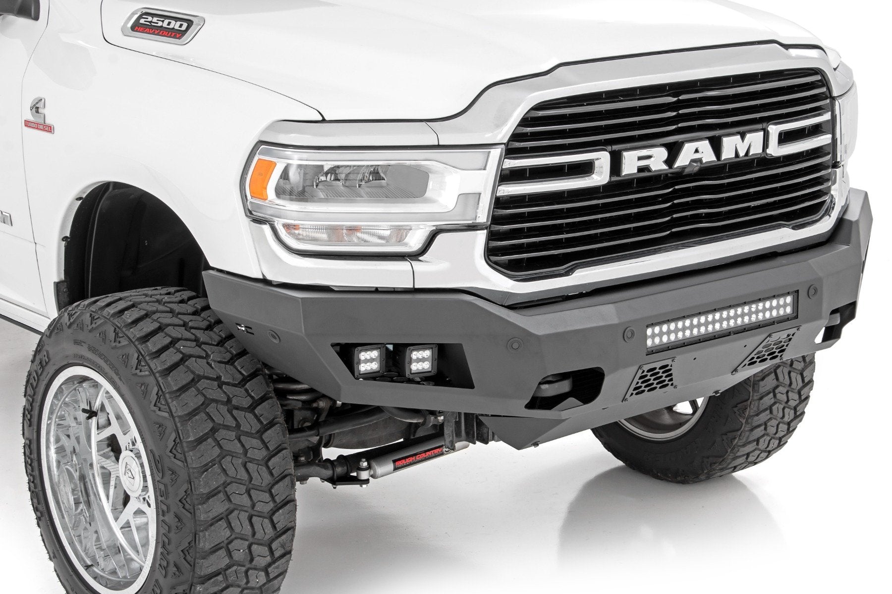 Rough Country Front High Clearance LED Bumper Ram 2500 (2019-2021) 10806A