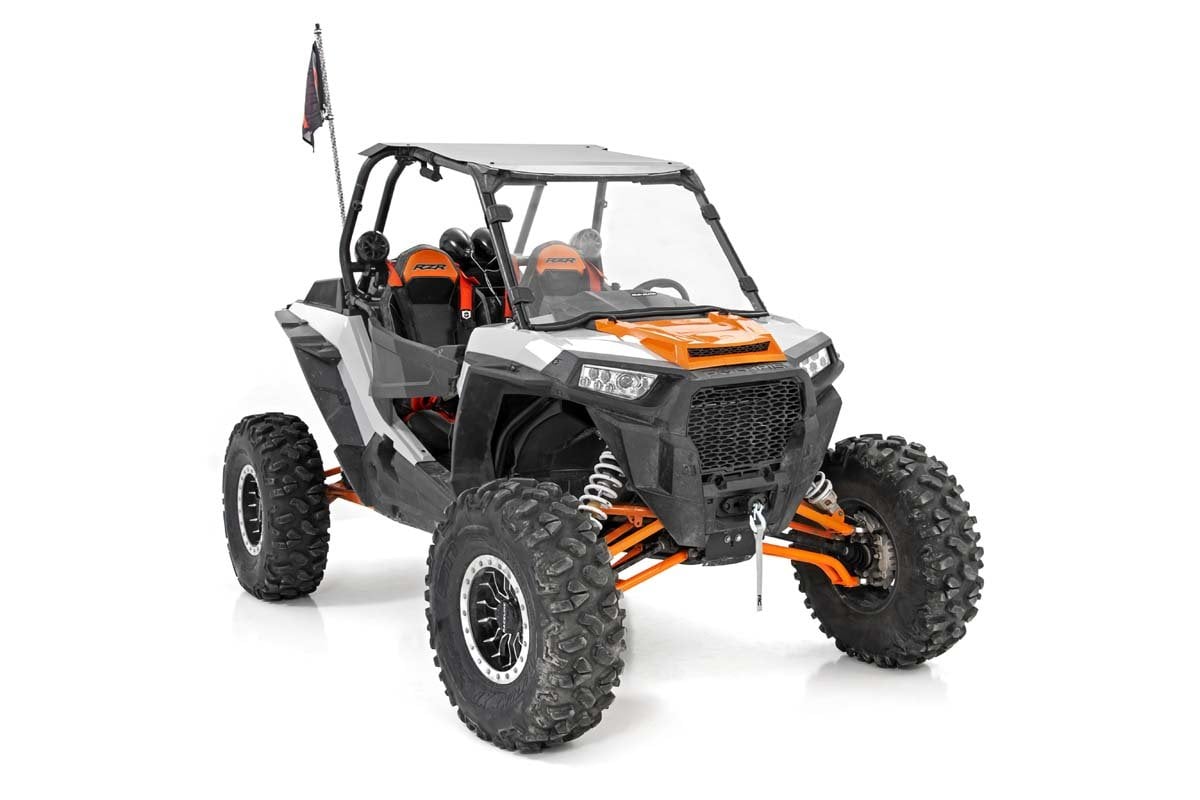 Rough Country Polaris Scratch Resistant Full Windshield 14-18 RZR 900/1000XP 98182010