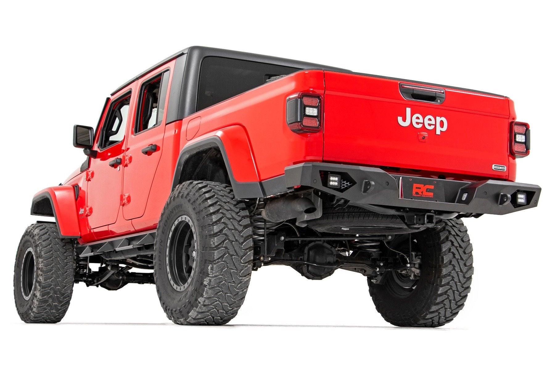 Rough Country Jeep Heavy-Duty Rear LED Bumper 20-23 Gladiator 10646