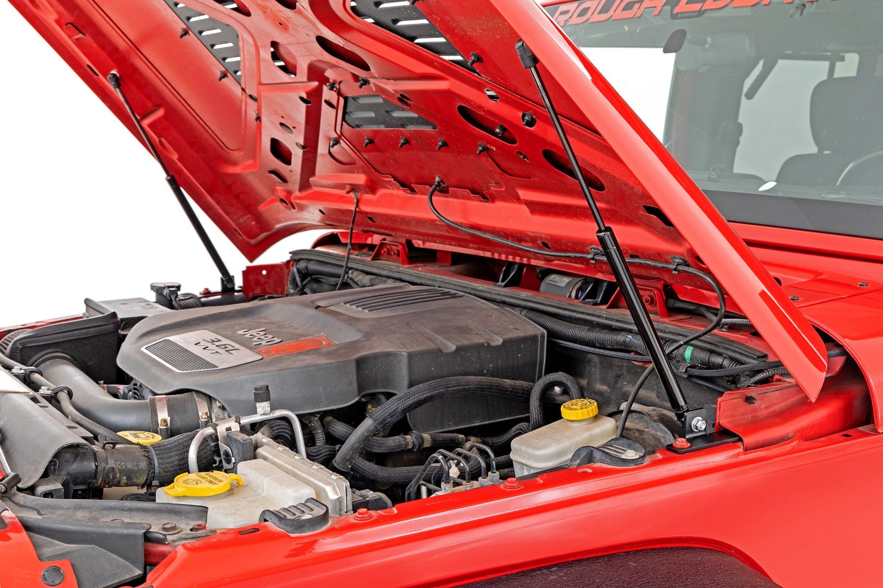 Hydraulic Hood Assist Jeep Wrangler JK/JKU (07-18) 10643