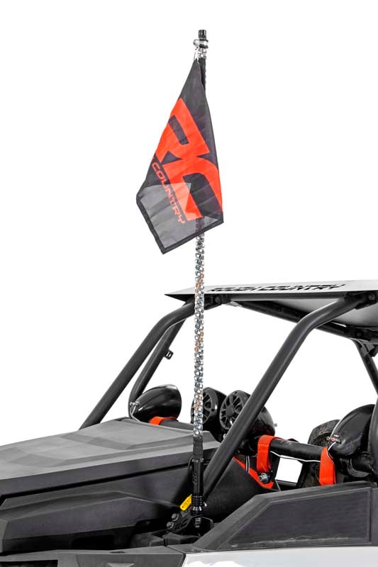 Rough Country Polaris LED Whip Light Roll Cage Mounts RZR 1000XP Turbo 93051