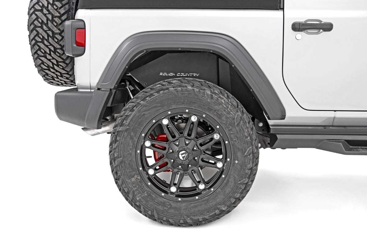Rough Country Jeep Rear Inner Fenders 18-24 Wrangler JL 10498A