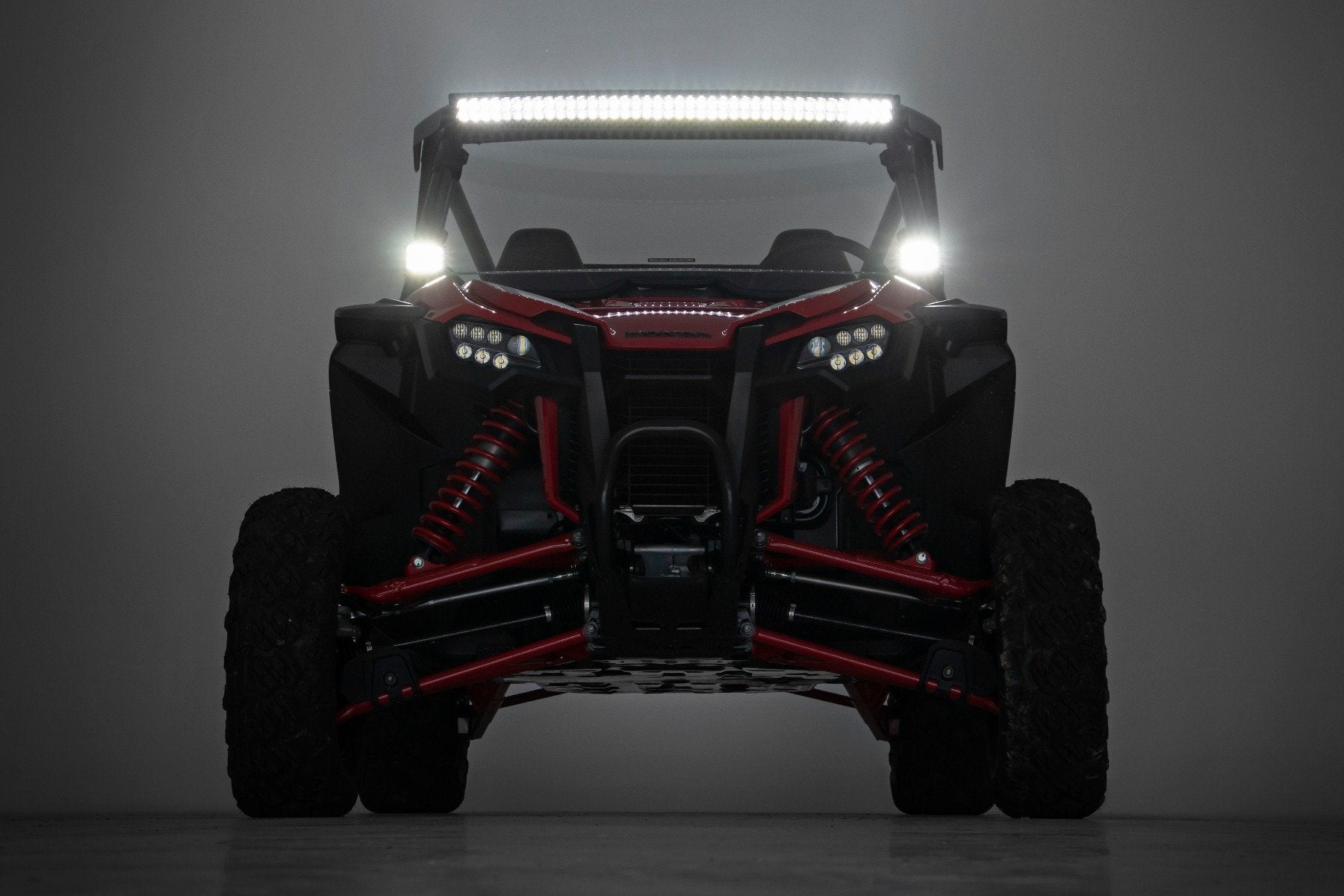 Rough Country 40-inch Curved Cree LED Light Bar-Dual Row Black Series 72940BL
