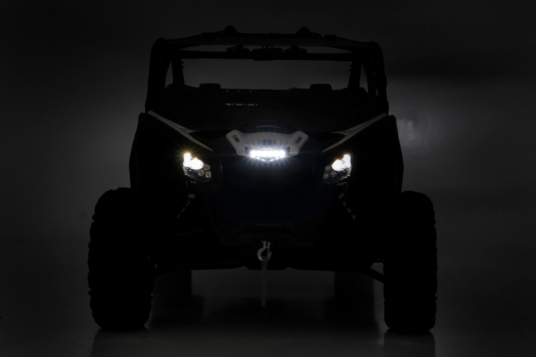 Rough Country Can-Am 6-inch Slimline LED Cowel Kit (17-21 Maverick X3) 97020