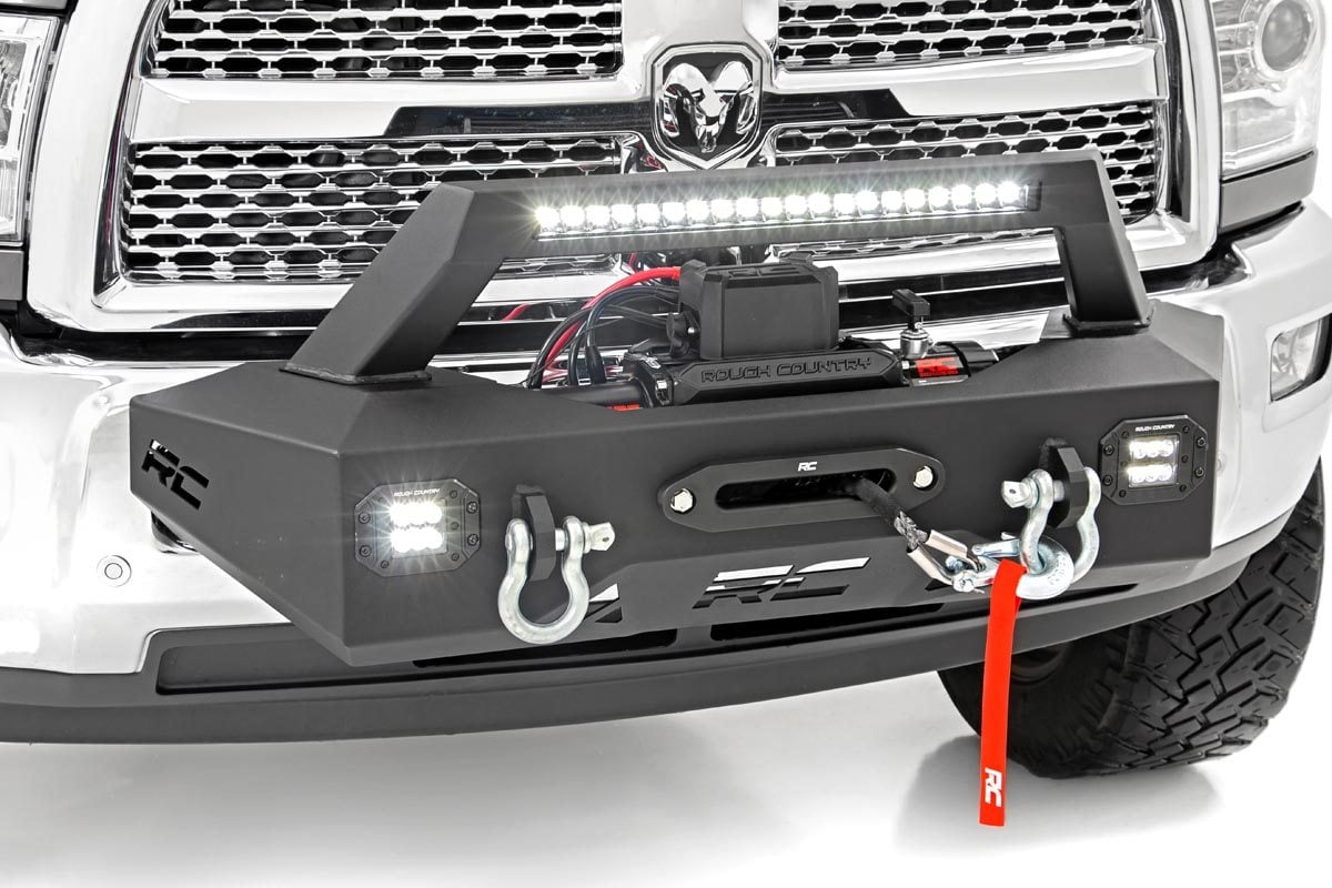 Rough Country EXO Winch Mount Kit RAM 2500 2WD/4WD (2014-2018) - 31007